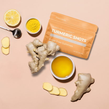 SUGAR FREE – Turmeric Shots Gummies (12-Pack)